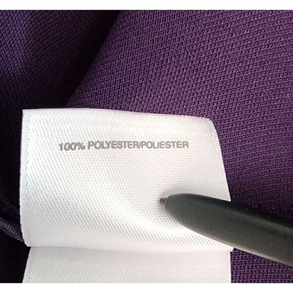 NINE WEST Womens Purple Ruffled Open Cardigan Jacket Size Small - Picture 7 of 8